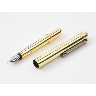 Traveler's Company TRC Brass Fountain Pen Solid Brass