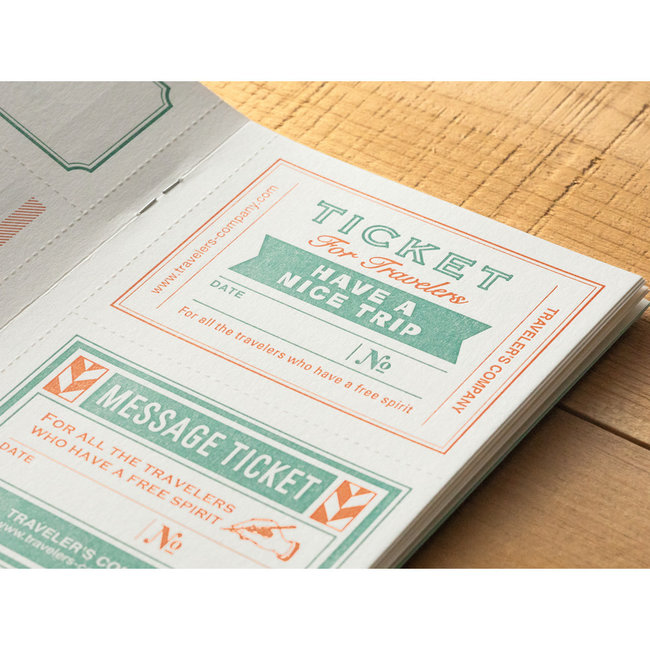 TRAVELER'S notebook Refill Message Card (Passport Size)