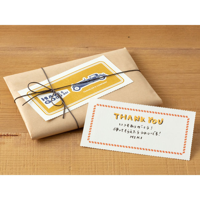 TRAVELER'S notebook Refill Message Card (Regular Size)