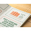 TRAVELER'S notebook Refill Message Card (Regular Size)