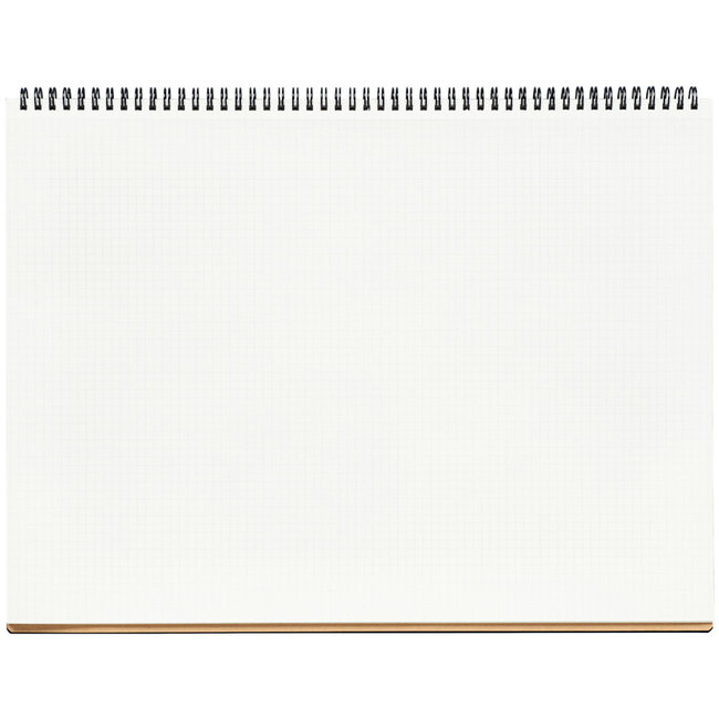 N167 Mnemosyne Notebook 5mm Squared A3 322X420mm