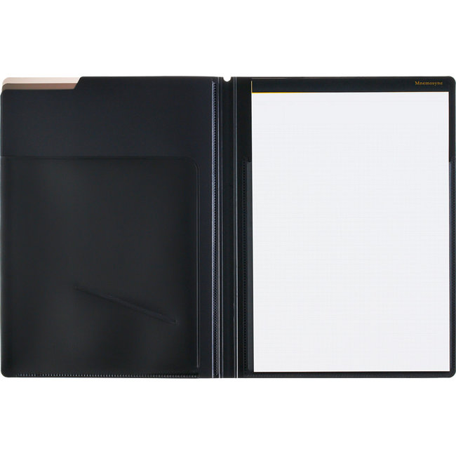HN187FA A4 Mnemosyne Notepad And Holder With 5 Pockets