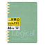 NAKABAYASHI NW-A613-A LOGICAL PAPER RING NOTEBOOK /A6/40 SHEETS 7mm LINED