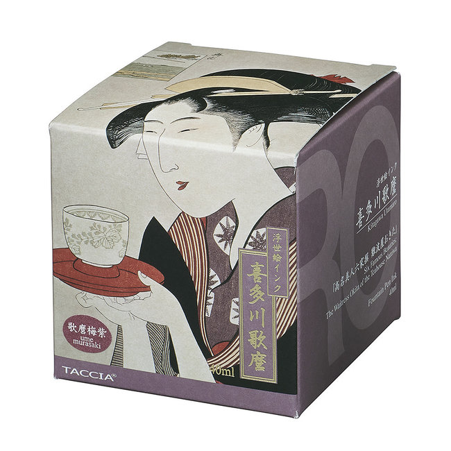 TFPI-WD42-16 Taccia Ukiyoe Ink Utamaro Umemurasaki (Brown)