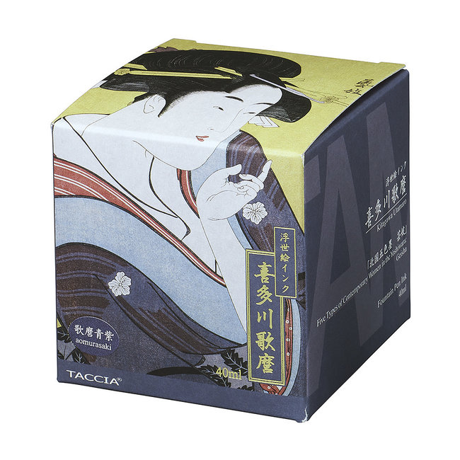 TFPI-WD42-14 TACCIA UKIYOE INK / UTAMARO AOMURASAKI (BLUE PURPLE)