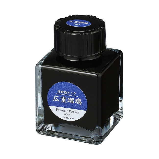 TFPI-WD42-10 TACCIA UKIYOE INK / HIROSHIGE RURI (BLUE)