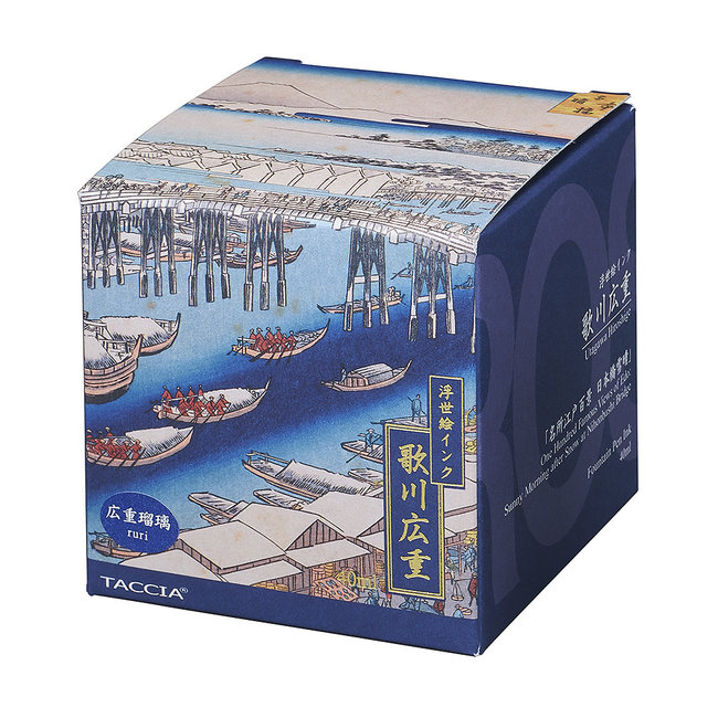 TFPI-WD42-10 TACCIA UKIYOE INK / HIROSHIGE RURI (BLUE)