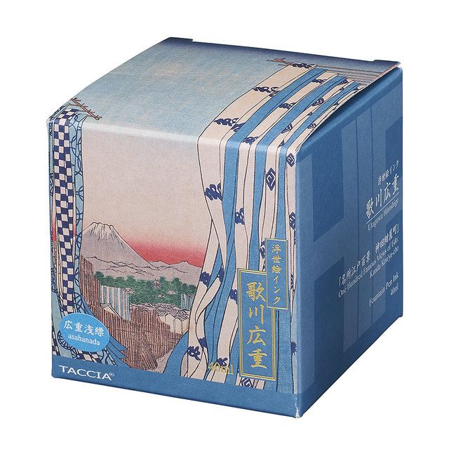 TFPI-WD42-9 TACCIA UKIYOE INK / HIROSHIGE ASAHANADA (LIGHT BLUE)