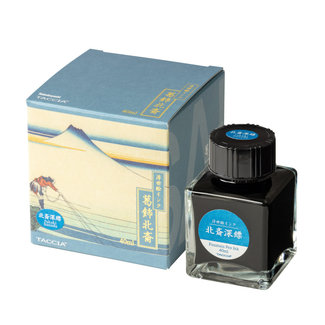 NAKABAYASHI Tfpi-Wd42-4 Taccia Ukiyoe Ink / Hokusai Fukakihanada (Blue)