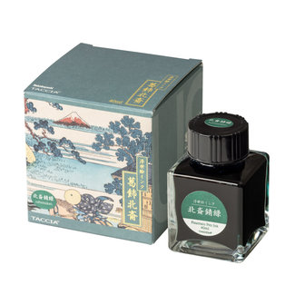 NAKABAYASHI Tfpi-Wd42-3 Taccia Ukiyoe Ink / Hokusai Sabimidori (Green)