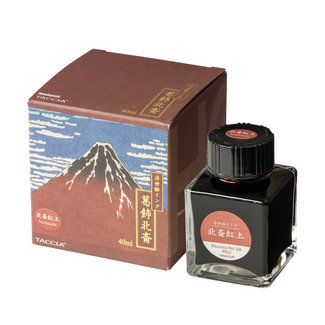 NAKABAYASHI Tfpi-Wd42-1 Taccia Ukiyoe Ink / Hokusai Benitsuchi (Brown Red)