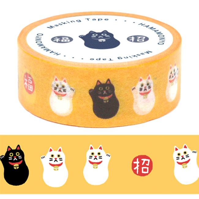 Masking Tape - Maneki Cat