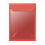 KING JIM CO., LTD. 5316 RD FLATTY A4 VERTICAL RED