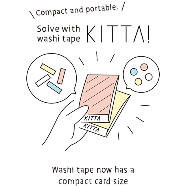 KITT008 KITTA Clear (Lace)