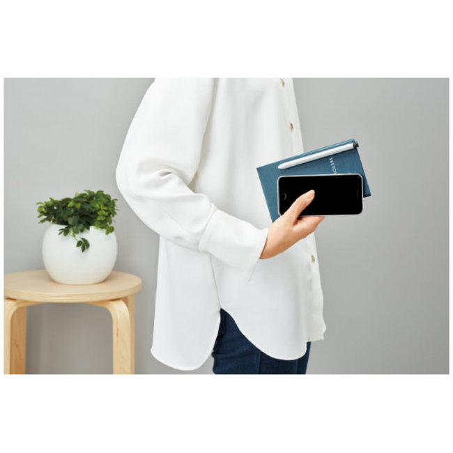 Field  Notebook/ Sokuryo Yacho Sketch Book Grayish Blue