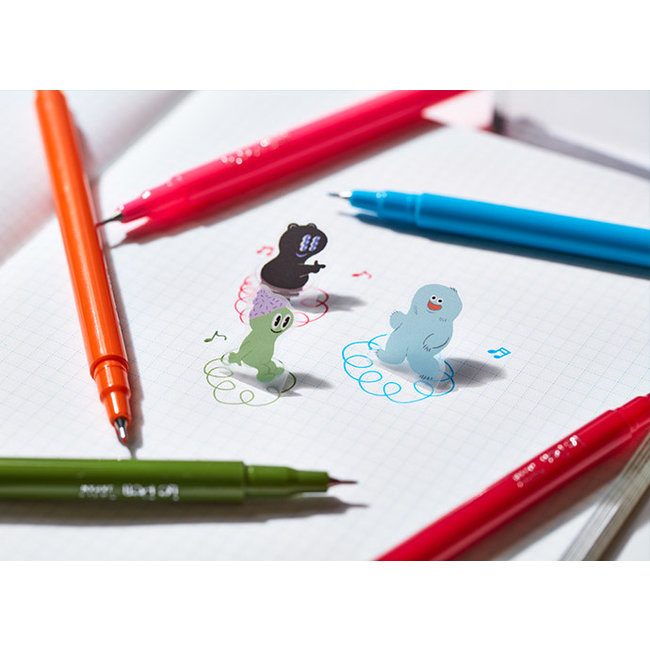 Pop007 Pop-Up Stickers  Alien