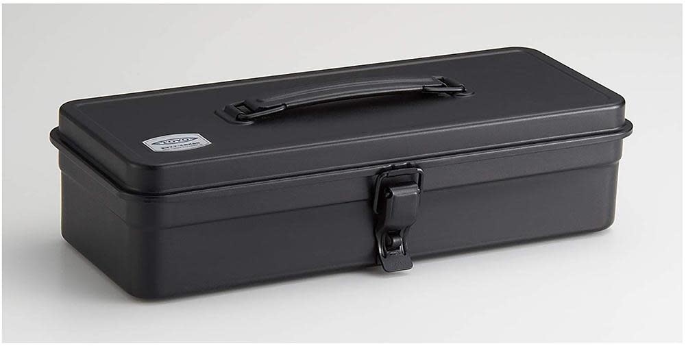 Toyo Steel Trunk Shape Toolbox T-190 - Japanese Indigo