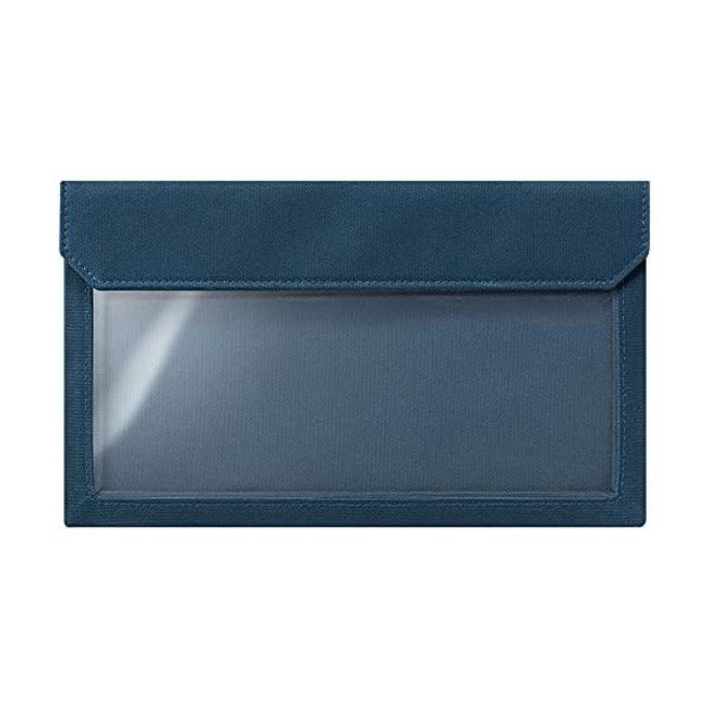 5478W Nv Flatty Works Pen Case Wide Navy