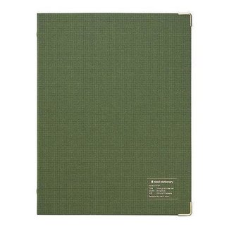 KLEID 8412 2mm Grid Binder A5 Olive Drab