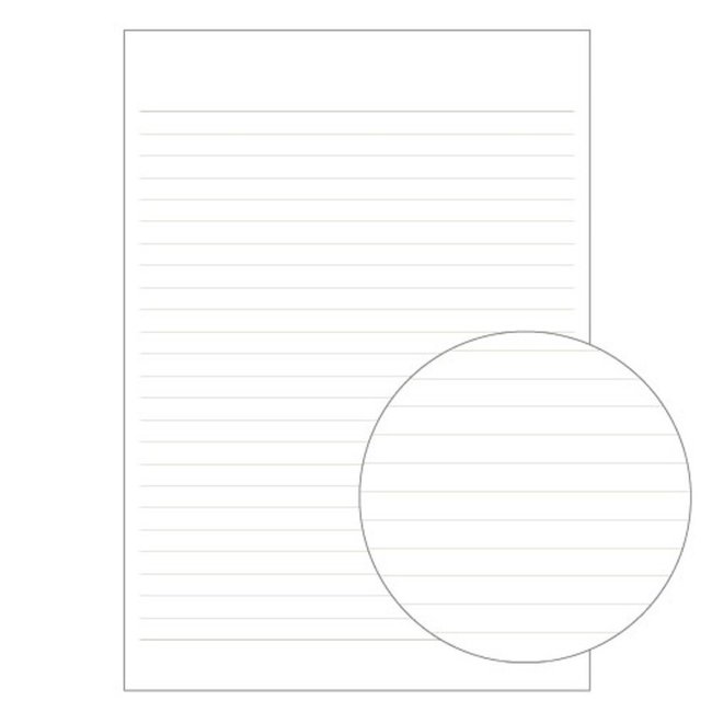 Premium CD Notebook A5 7mm 24 Line 96Pages Blue