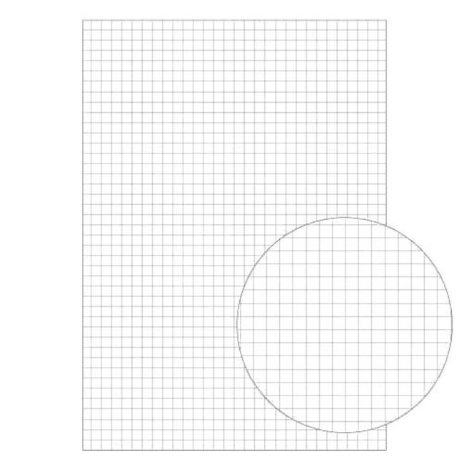 Premium CD Notebook A5 5mm Grid 96Pages Red