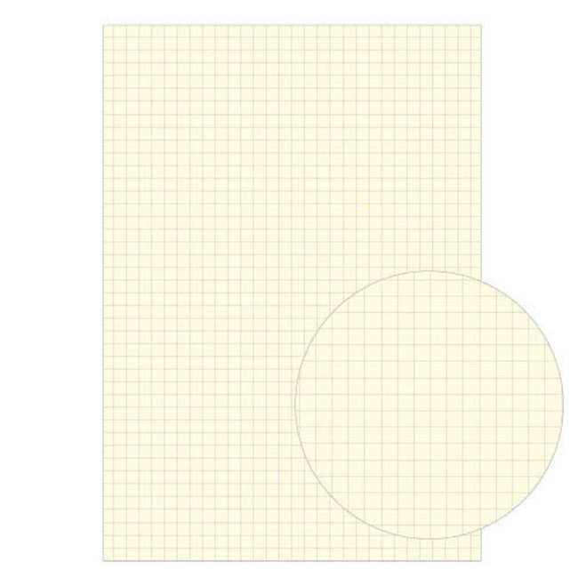Premium CD Notebook A5 Grid Cream 96Pages
