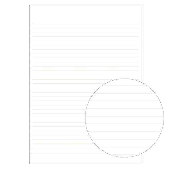 Premium CD Notebook A4 8mm 30 Line 96Pages Blue