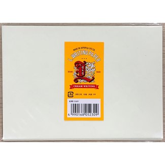 LIFE CO.,LTD. Envelope  L Cream Writing Single