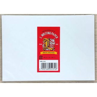 LIFE CO.,LTD. Envelope  L White Writing Single