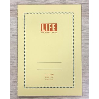 LIFE CO., LTD. Vermilion A5 Grid 32 Pages