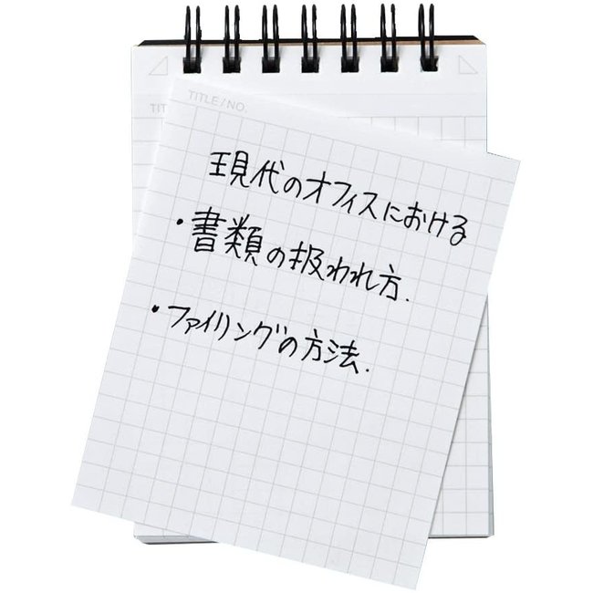 N184A Mnemosyne Memo 5mm Squared A7 116X76mm