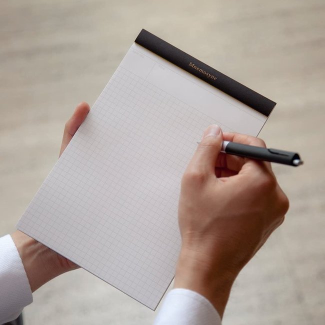 N188A A5 Mnemosyne Notepad 5mm Grid