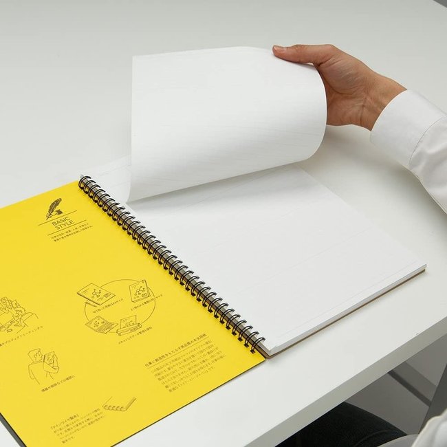 N199A A4 Mnemosyne Notebook 7mm Ruled