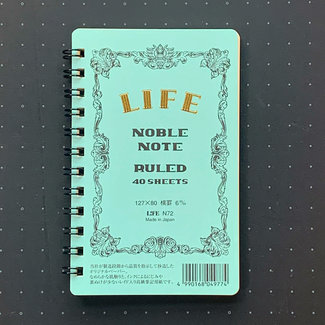 LIFE CO., LTD. LIFE Noble Note Mini Ring Ruled N72