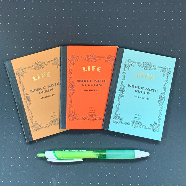 LIFE N49  Noble Note Mini A7 Ruled Lined