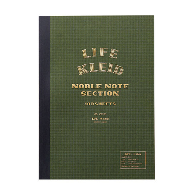 8957 Life X Kleid Noble Note A5 Olive Drab