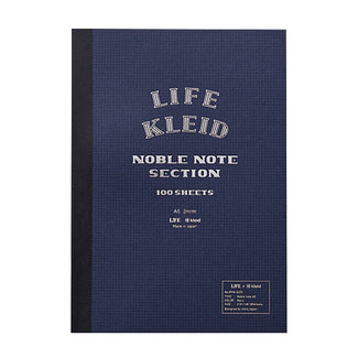KLEID *8958 Life X Kleid Noble Note A5 Navy