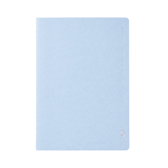 8441-06 Tiny Grid Notes B6 Light Blue
