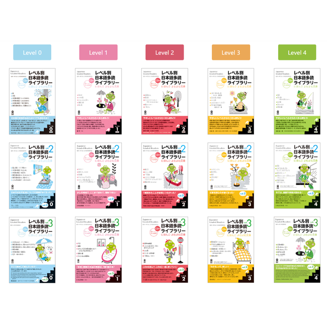 Level Betsu Nihongo Tadoku Library (3) Level 1 - Japanese Graded Readers WCD Vol. 3 Level 1