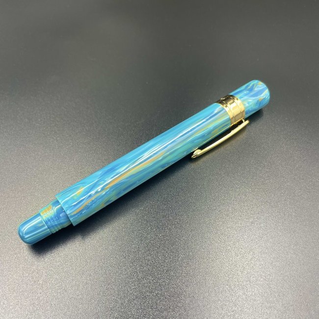 FOUNTAIN PEN COVENANT BLUE APATITE STAINLESS