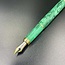 FOUNTAIN PEN COVENANT GREEN MALACHITE 14K