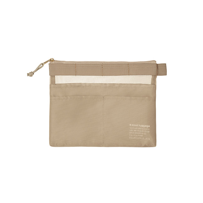 8472-03 Mesh Carry Pouch Mini Beige