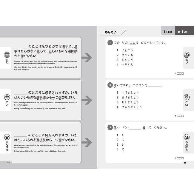 Shin Nihongo 500-Mon N4N5/ Vocabulary Grammer Drill