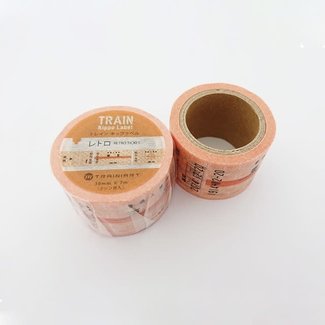 JR EAST Train Kippu Label Ticket (Retro)/ Masking Tape