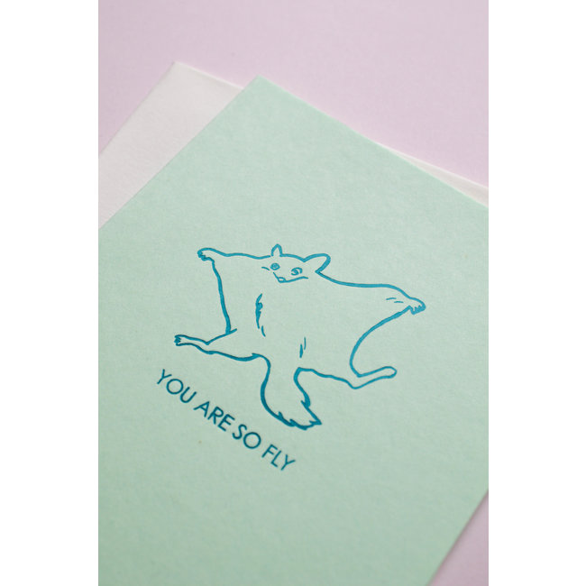 Card: You Are So Fly/ Takako Copeland