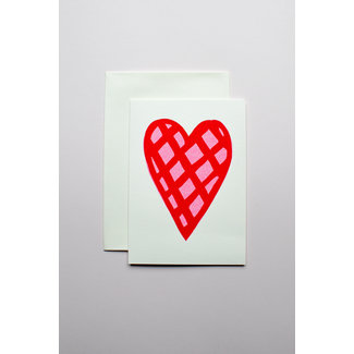 TAKAKO COPELAND Heart/ Greeting Card