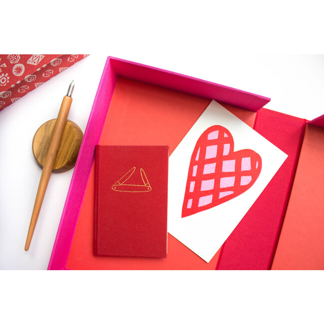 Card: Heart/ Takako Copeland