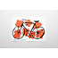 Card: Bicycle - Red/ Takako Copeland