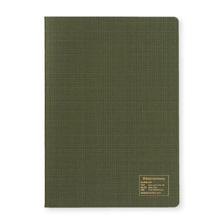 KLEID 2mm Grid Notes A5 Olive Drab