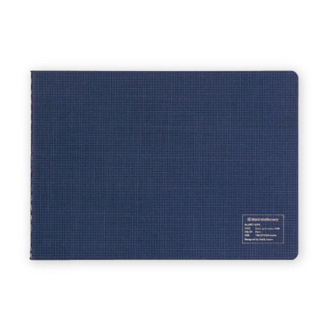 2mm Grid Notes A5W Navy